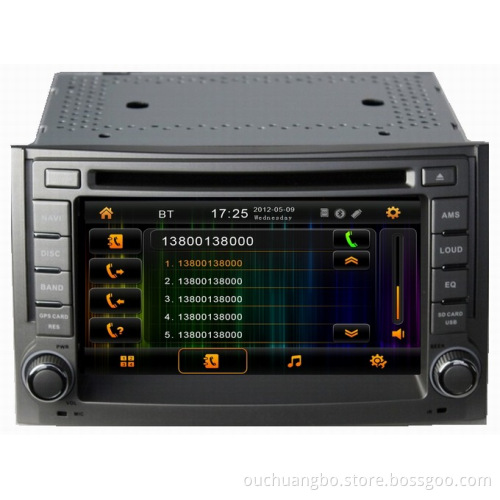 Ouchuangbo DVD player autoradio gps navi for Hyundai H1 2011-2012